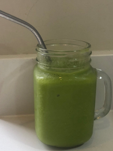 Easy spinach smoothie 