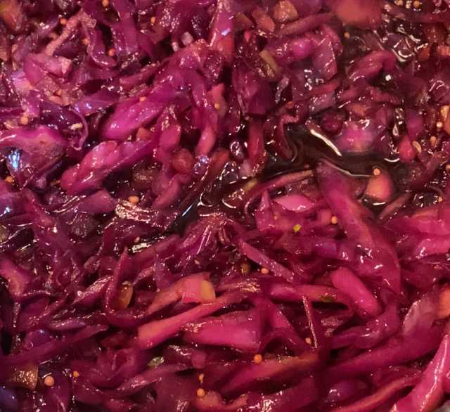 Sweet & Sour Red Cabbage