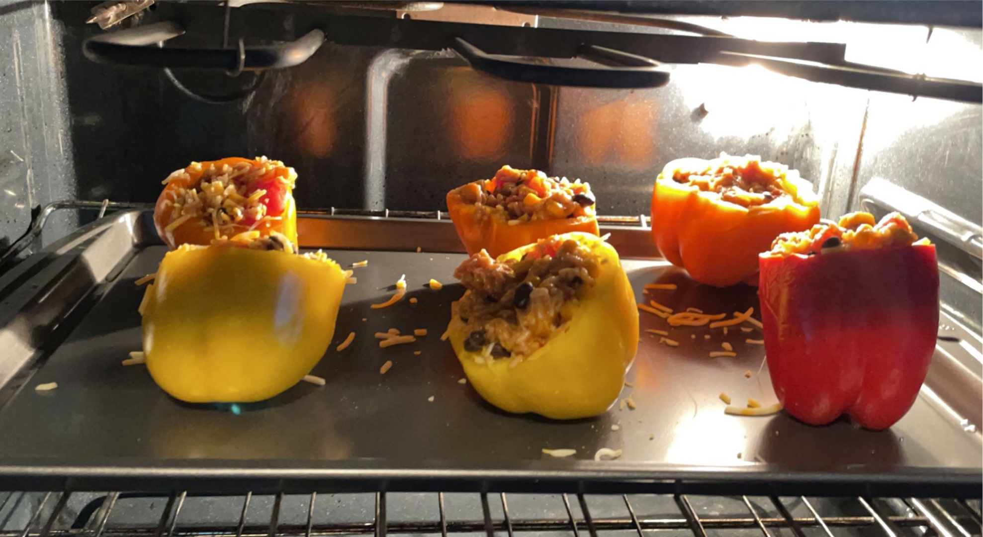 Vegetarian Stuffed Bell Peppers
