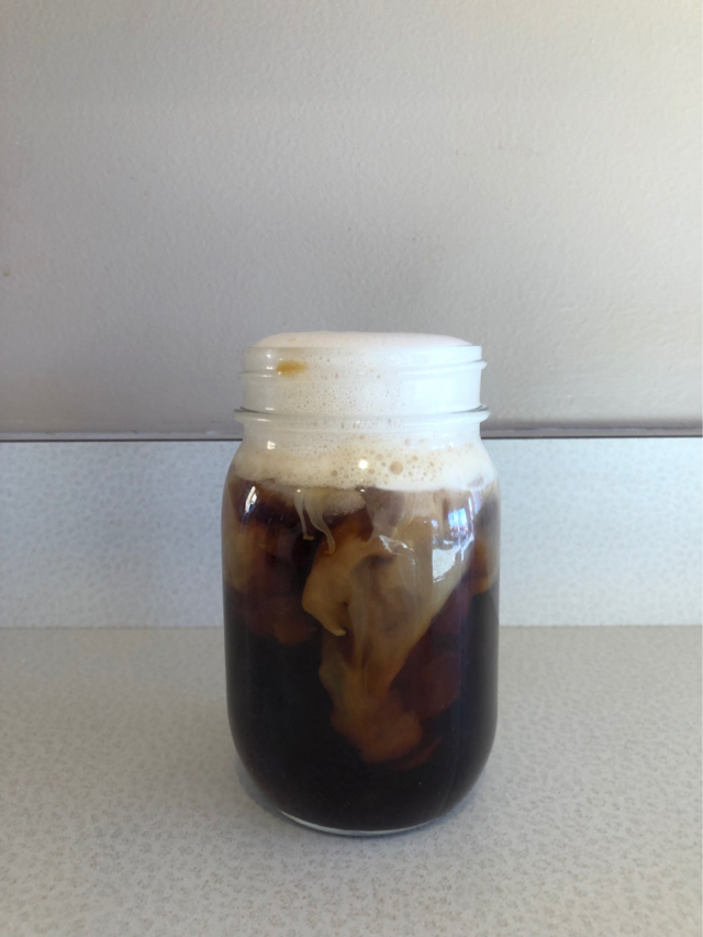 Iced coffee