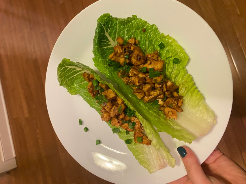 Vegan PF Changs Lettuce Wraps