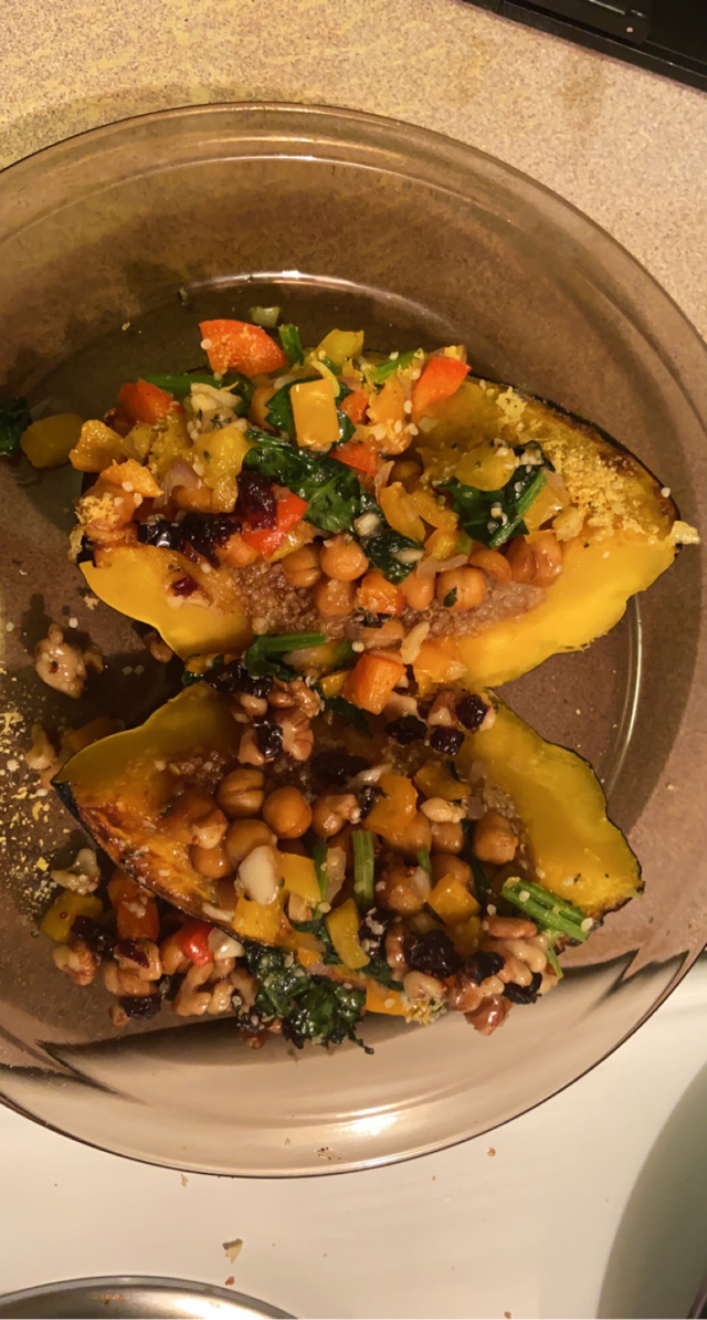 Stuffed Acorn Squash