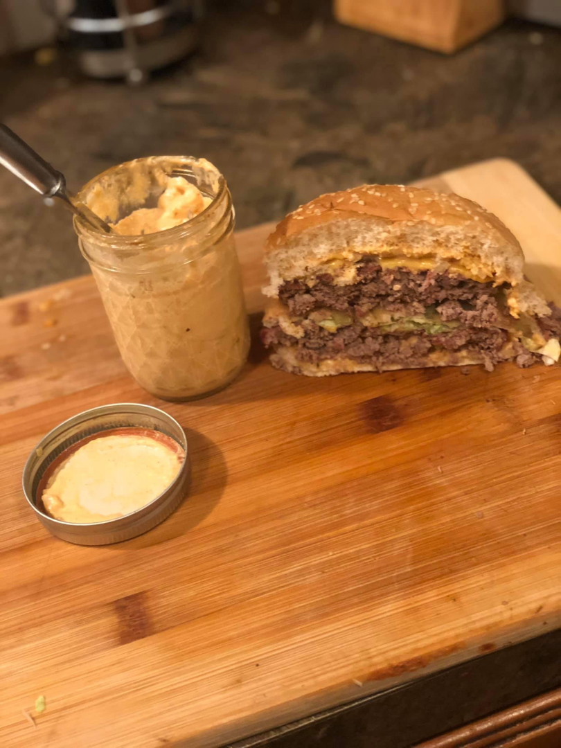 Venison  BIG MACS “secret sauce” included
