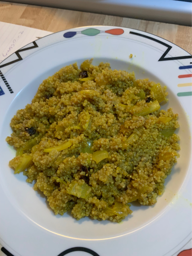 Quinoa With Indian Spices