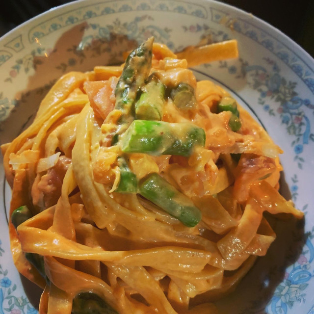 Smoked Salmon Vodka pasta