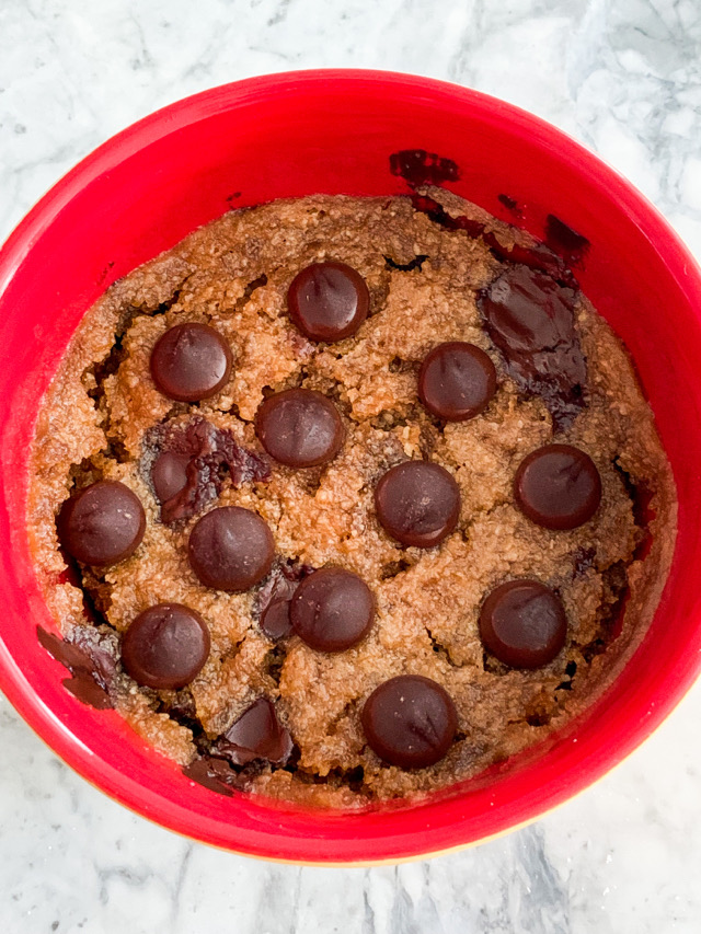 Cookie Butter Mug Cake