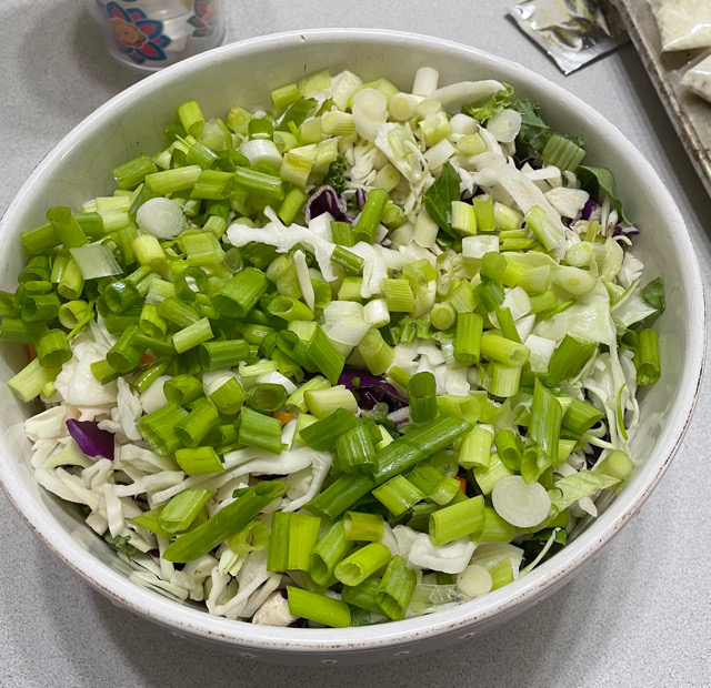 Ramen Noodle Cabbage Salad
