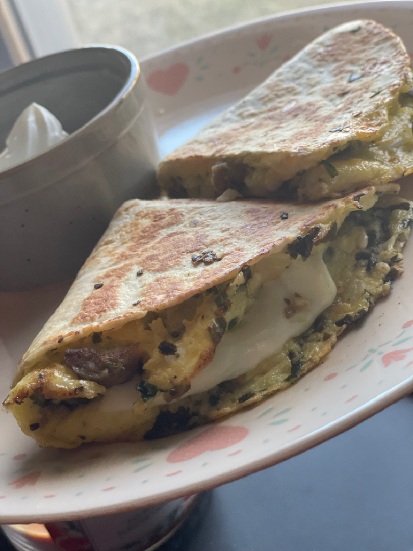 Low Carb Breakfast Quesadilla