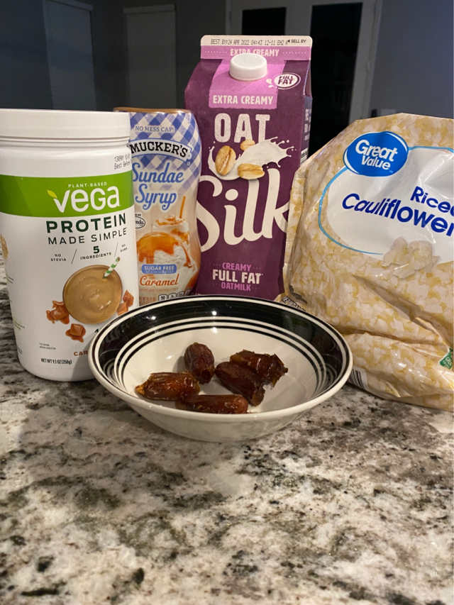 Toffee Caramel Protein Shake