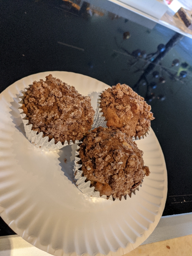 Apple Cinnamon Crumble Muffins