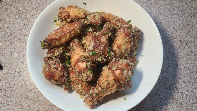 Honey Garlic Parmesan Wings