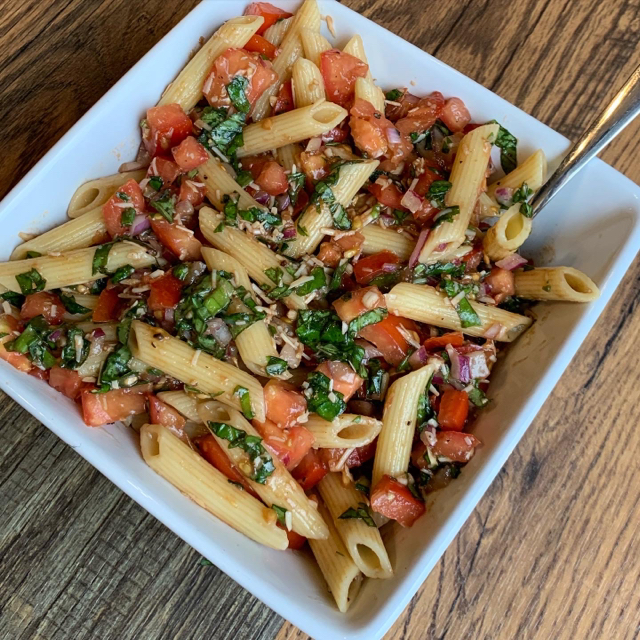 Bruschetta Pasta Salad