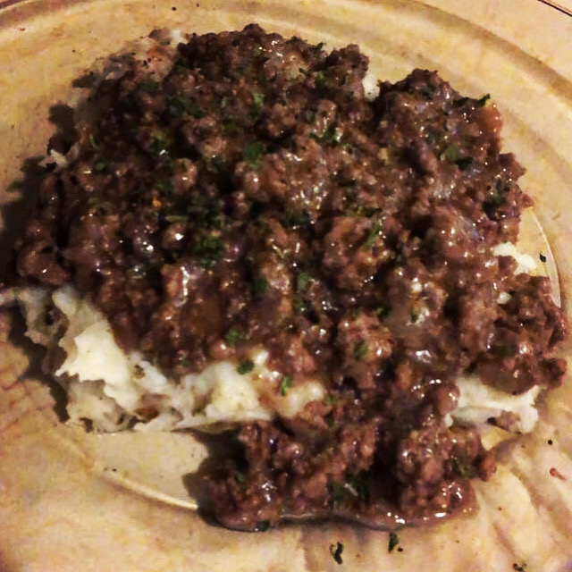 Hamburger gravy