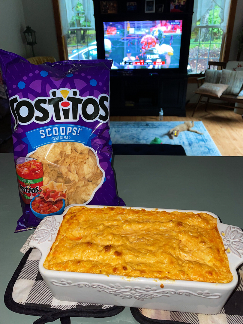 Football Sunday Buffalo Chicken Dip!