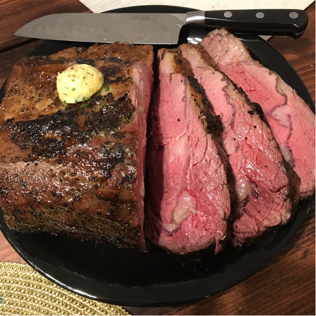 Smoked Prime Rib