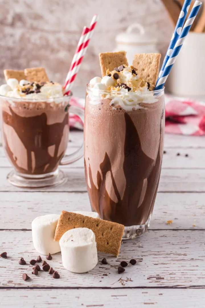 S’mores milkshake