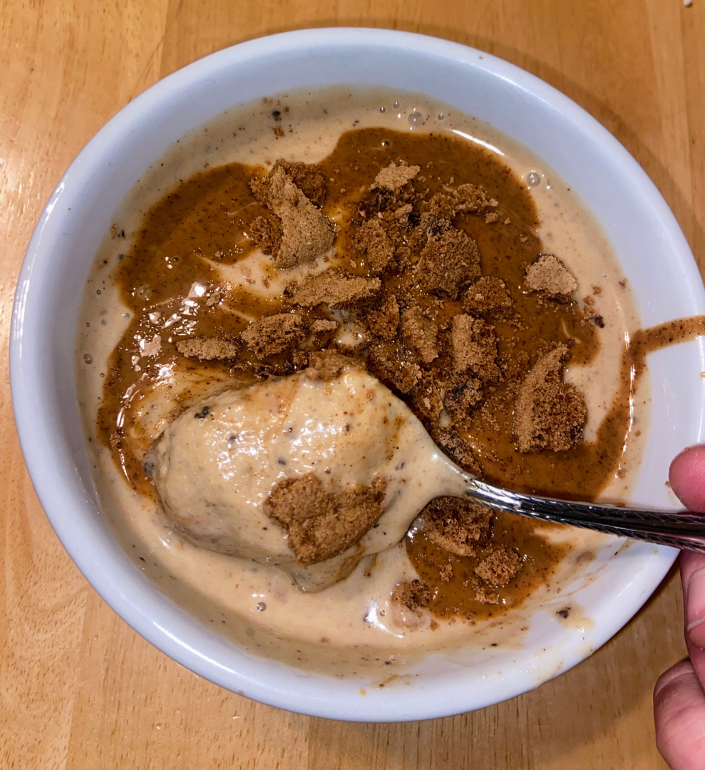 Easy Peanut Butter Protein Ice Cream 