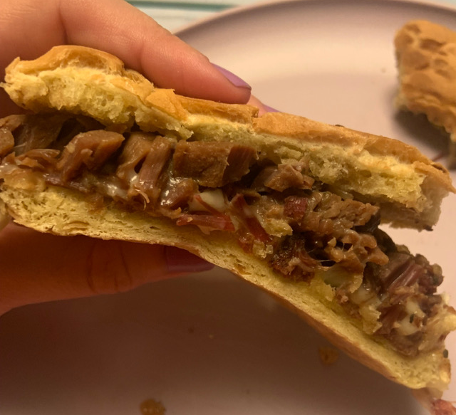 Instant pot roast beef sandwich