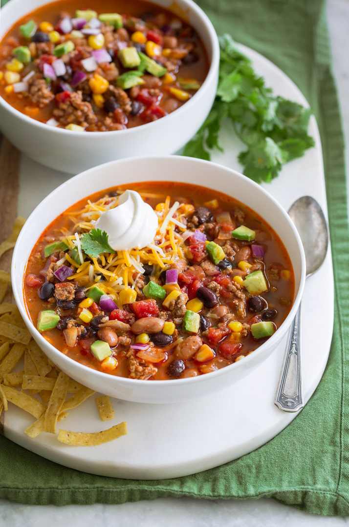 Crockpot Taco Soup
