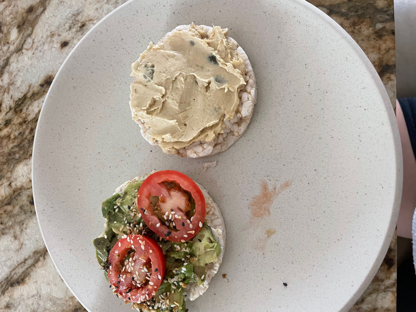Healthy low calorie lunch