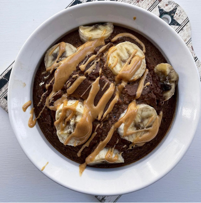 Chocolate Banana Bread Baked Oats