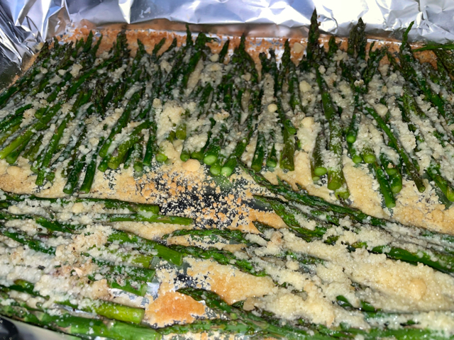 Garlic Parmesan Asparagus