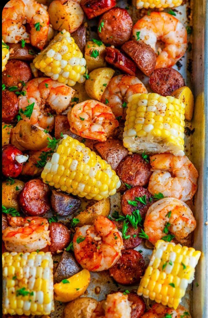 Easy Sheet Pan Shrimp Boil