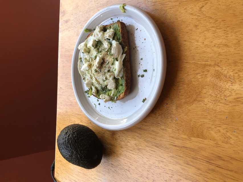 Fried Egg Avocado Toast 🥑