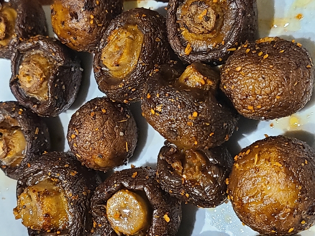 Air Fryer Mushrooms