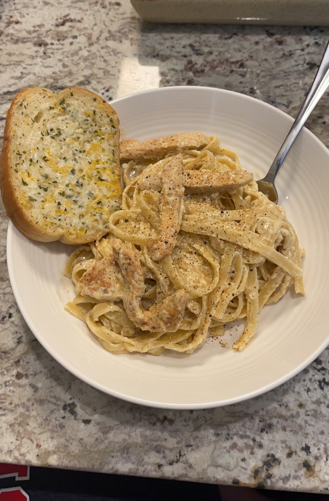 Cajun chicken alfredo