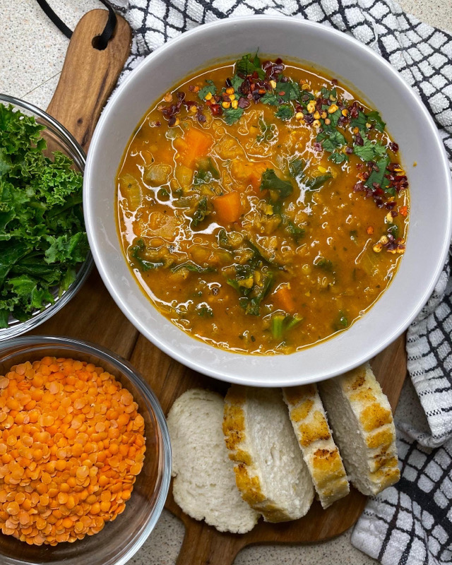 Lentil & Curry Soup
