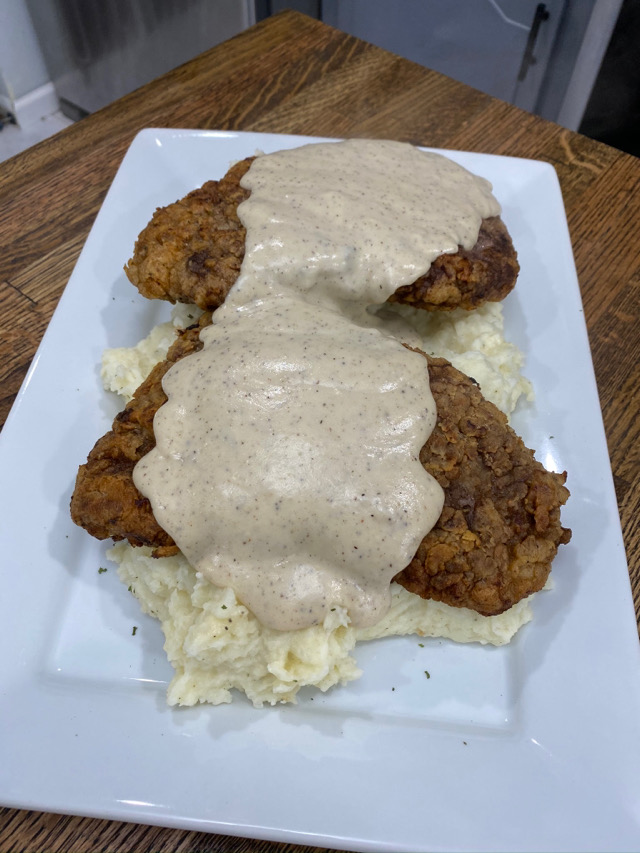 Country Fried Steaks and Gravy