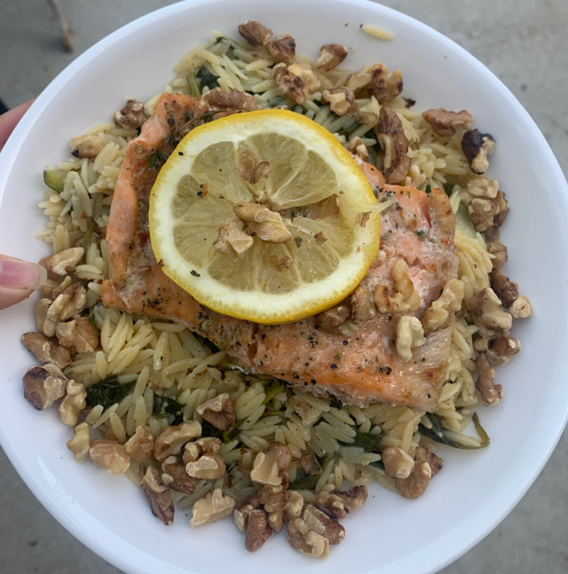 Salmon Pasta