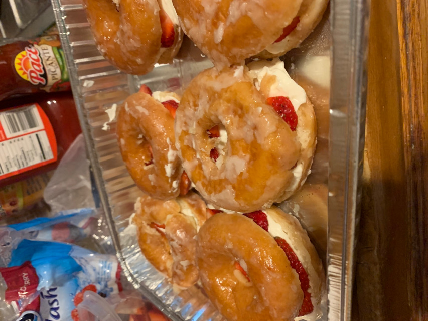 Strawberry ShortCake Donuts