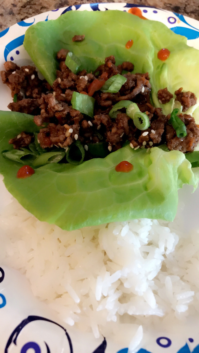 Korean Beef Wraps