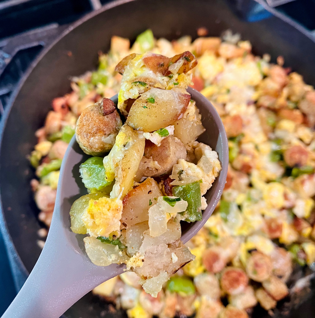 Chicken Sausage Breakfast Skillet