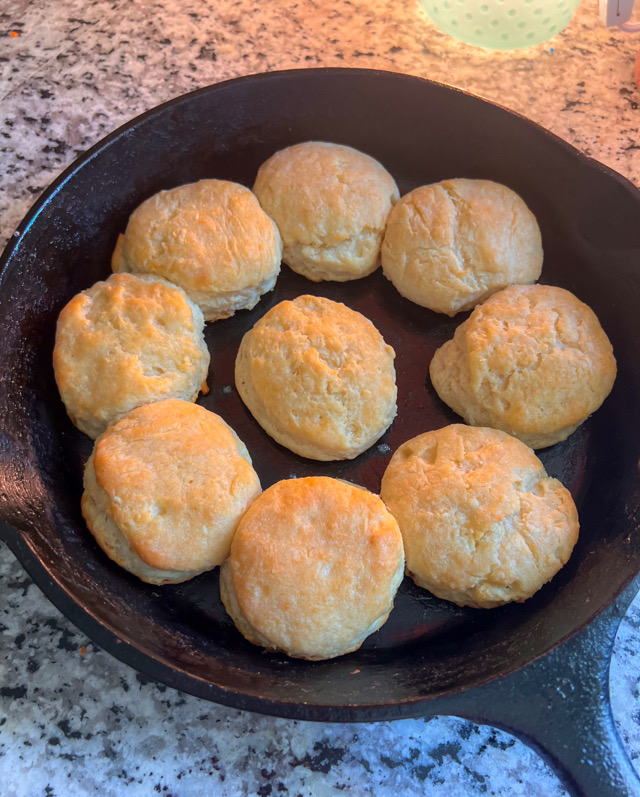 Southern buttermilk biscuits