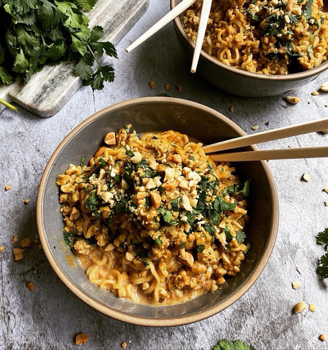 Thai Chicken Peanut Noodles