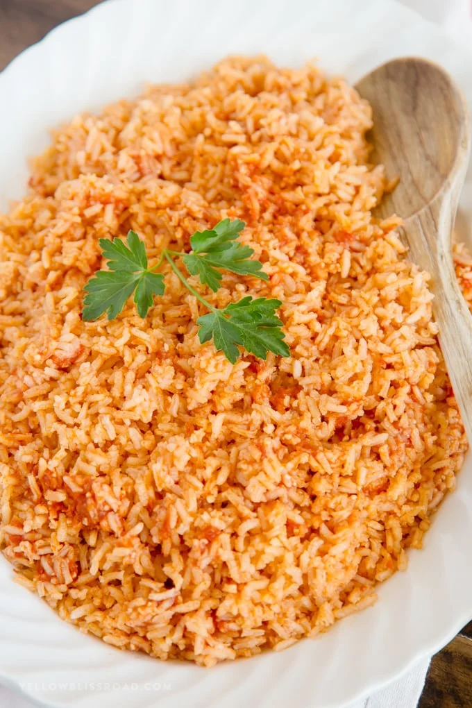 Mexican rice (not Tex mex)