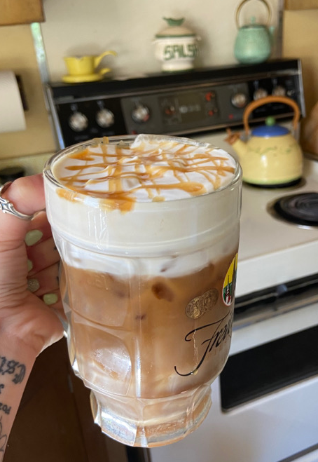 Iced coffee