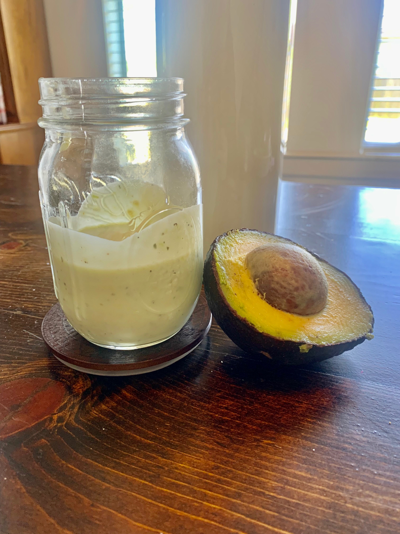 High Protein Avocado Ranch Dressing