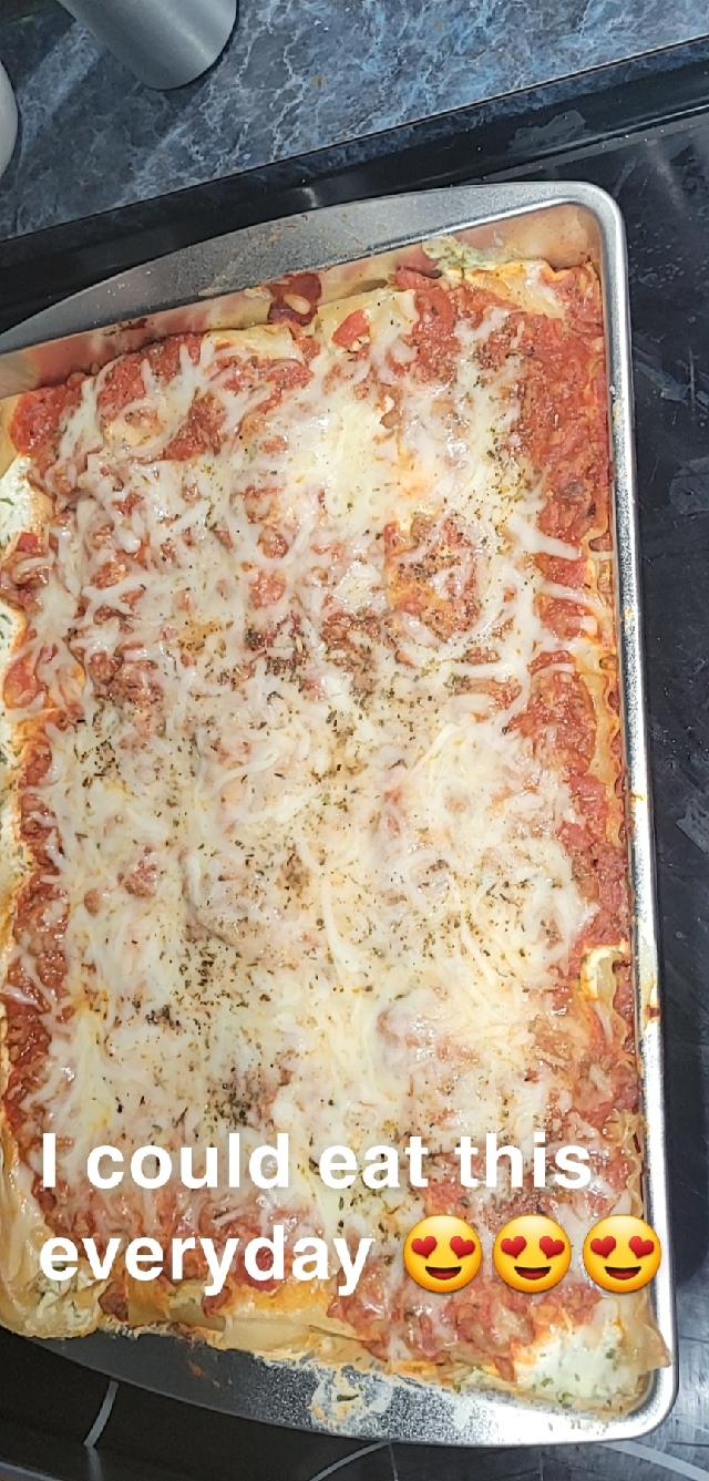 Ground turkey lasagna