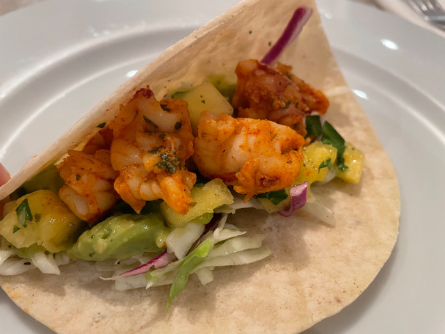 Shrimp tacos