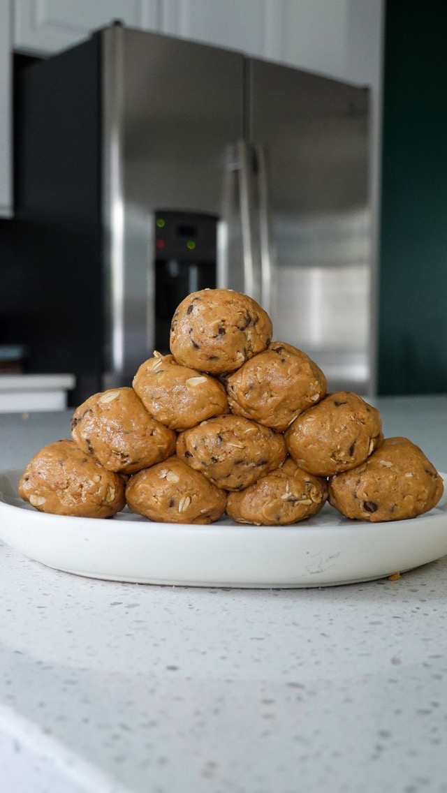 Cookie Dough Protein Balls