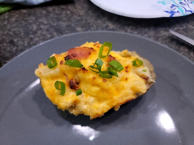 Twice Baked Cheesy Potatoes