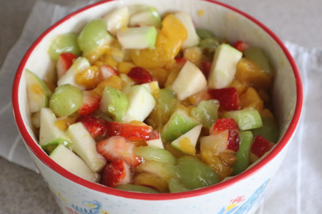 Peach Pie Fruit Salad