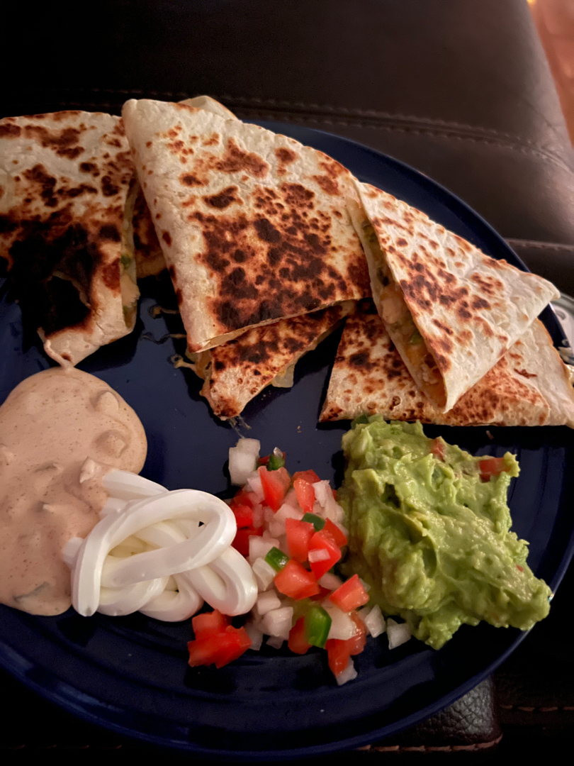 Chicken quesadillas