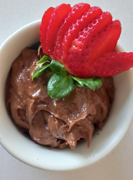 Healthy chocolate mousse 🍫