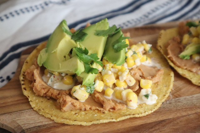 Mexican Street Corn Tostadas