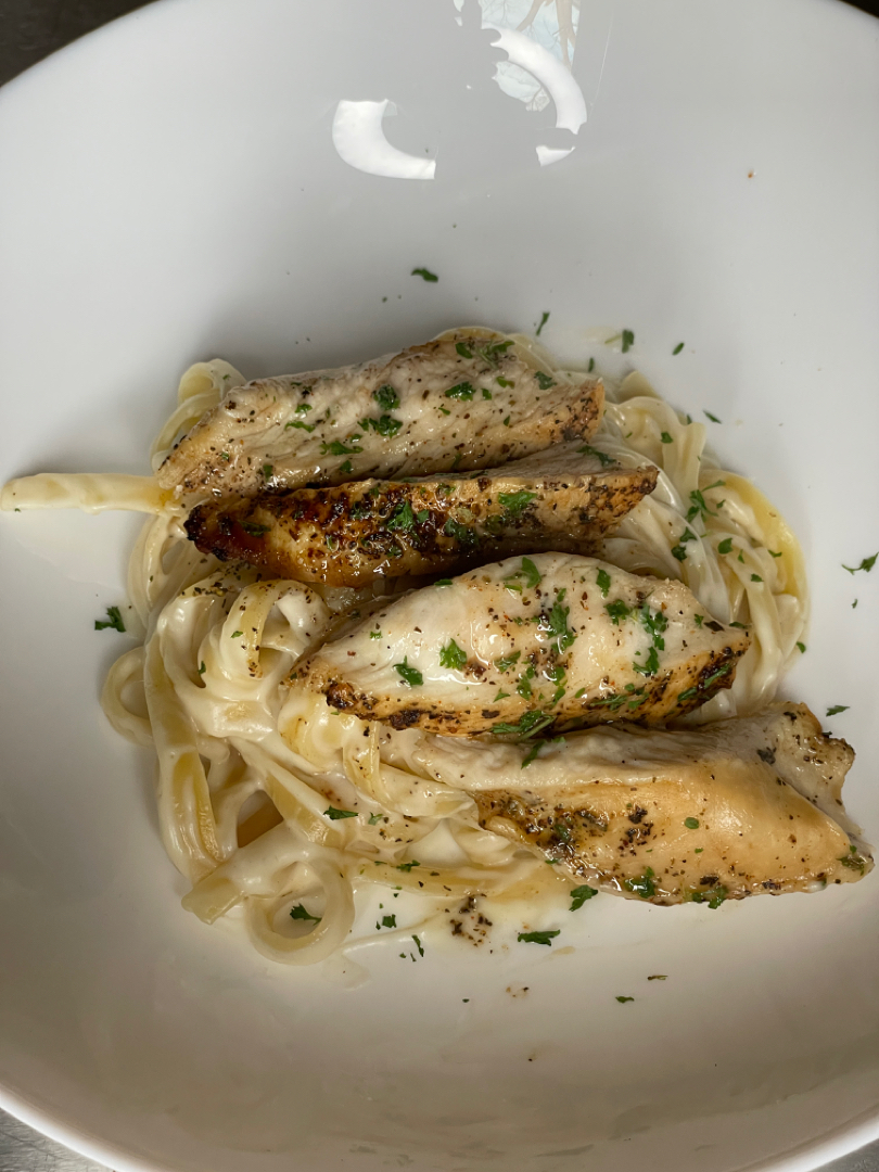 Cajun Chicken Fettuccine Alfredo